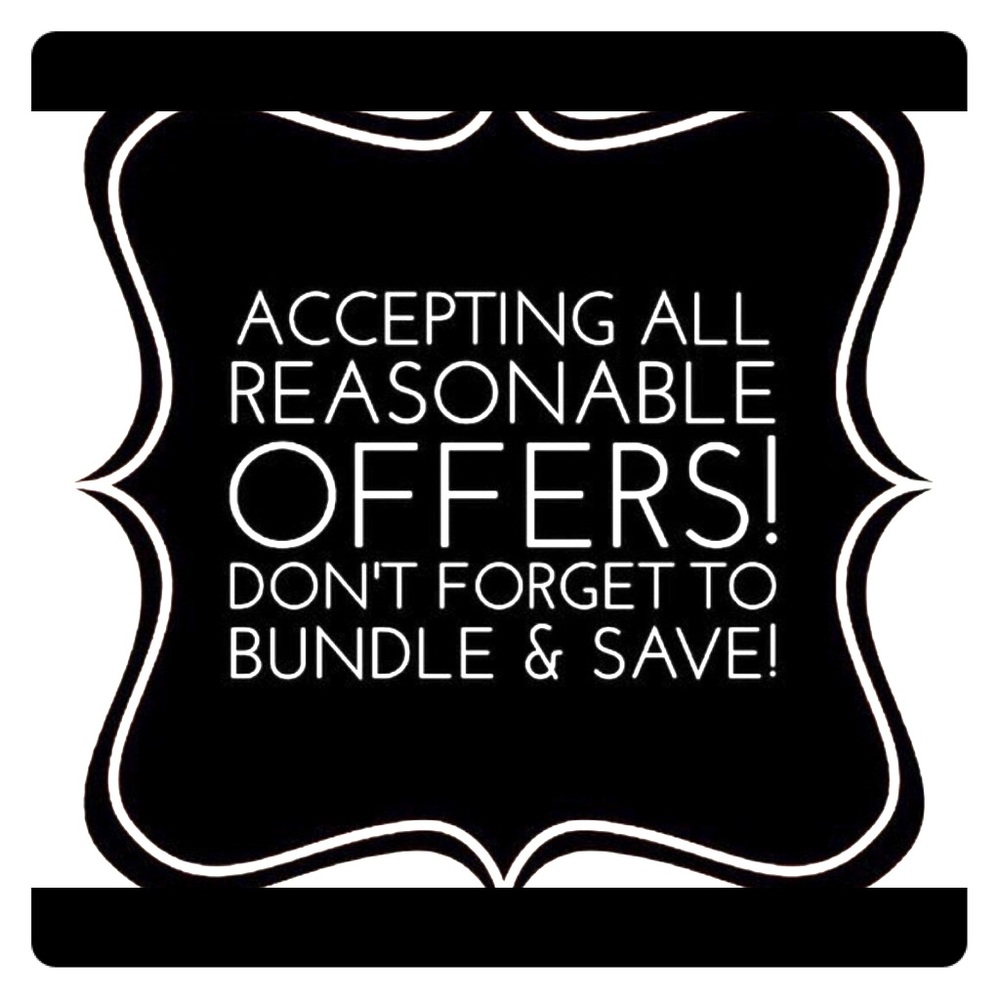 Bundle and save!!! Let’s make a deal! ❤️❤️❤️❤️❤️